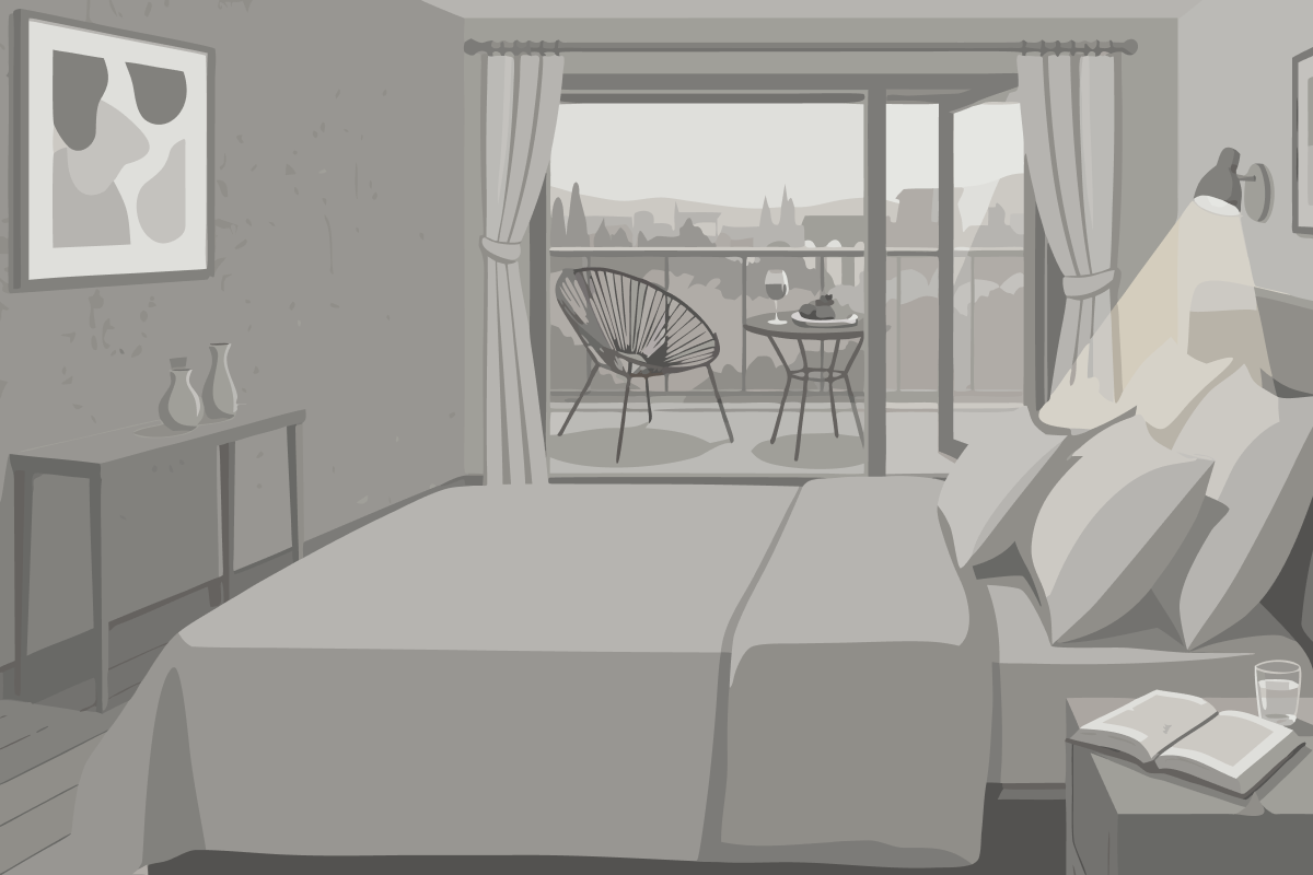 Queen Room with Spa Bath